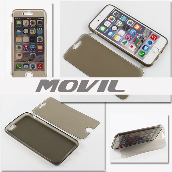 NP-2056 TPU Touch pantalla Flip Funda para Apple iPhone 6-3